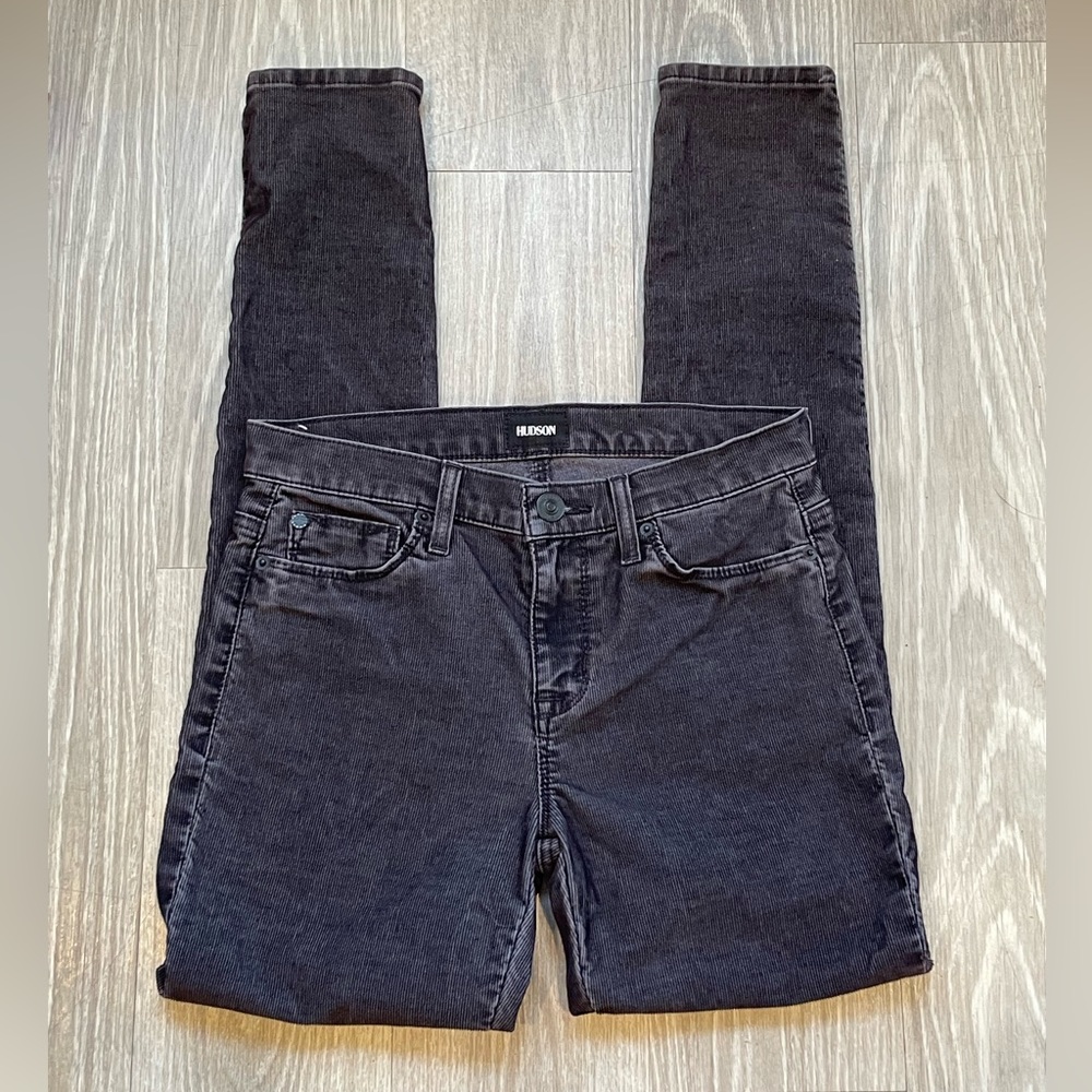 Hudson Nico mid rise super skinny corduroy jeans size 26